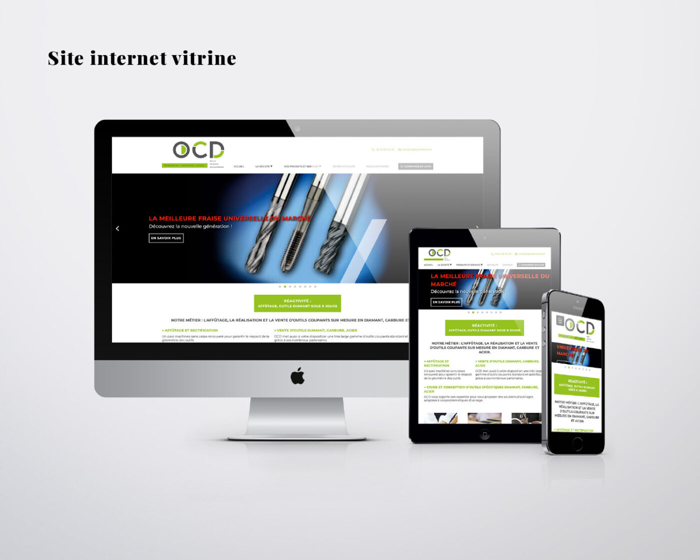 Webdesign et développement de ocd-france.fr