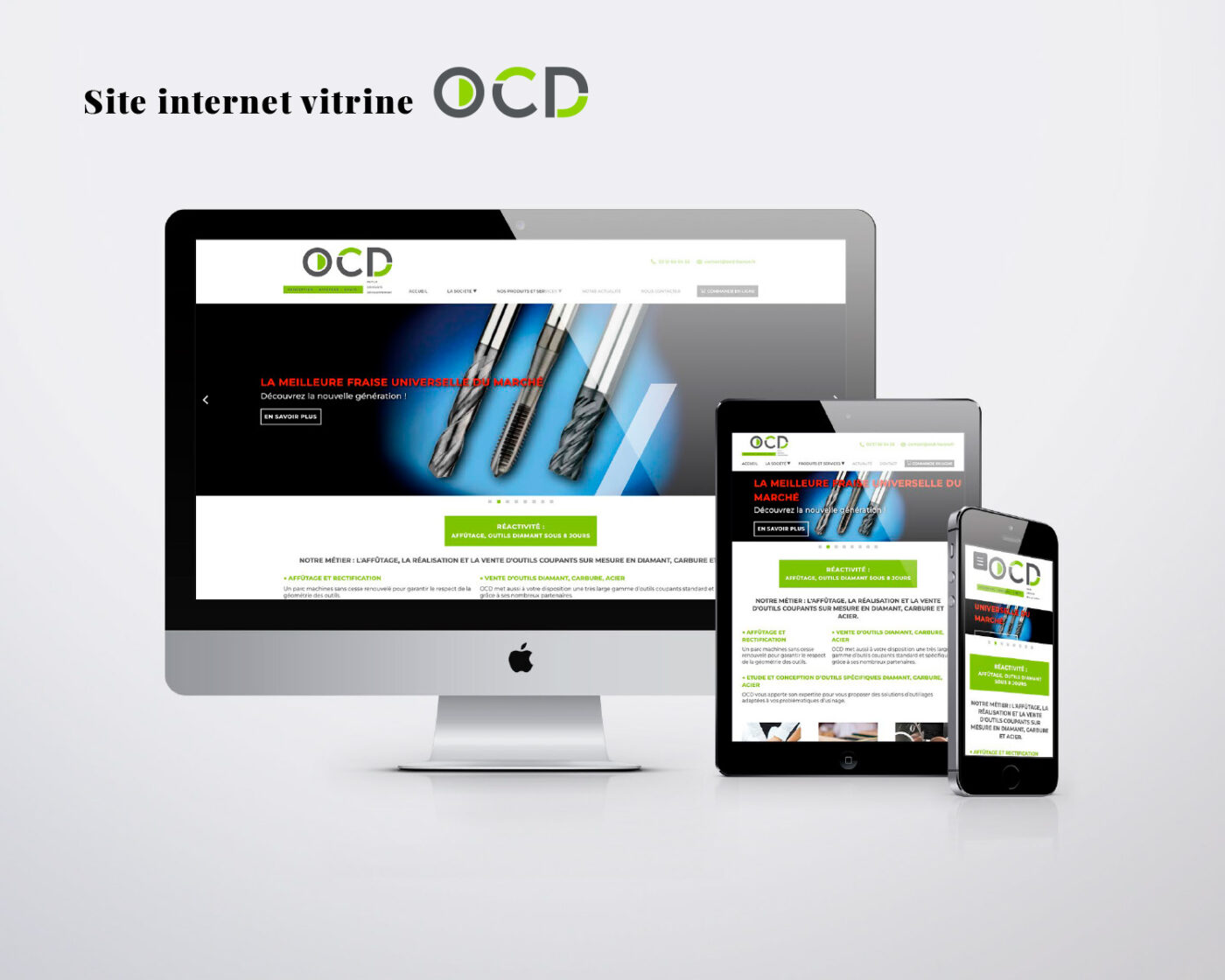 Webdesign et développement de ocd-france.fr